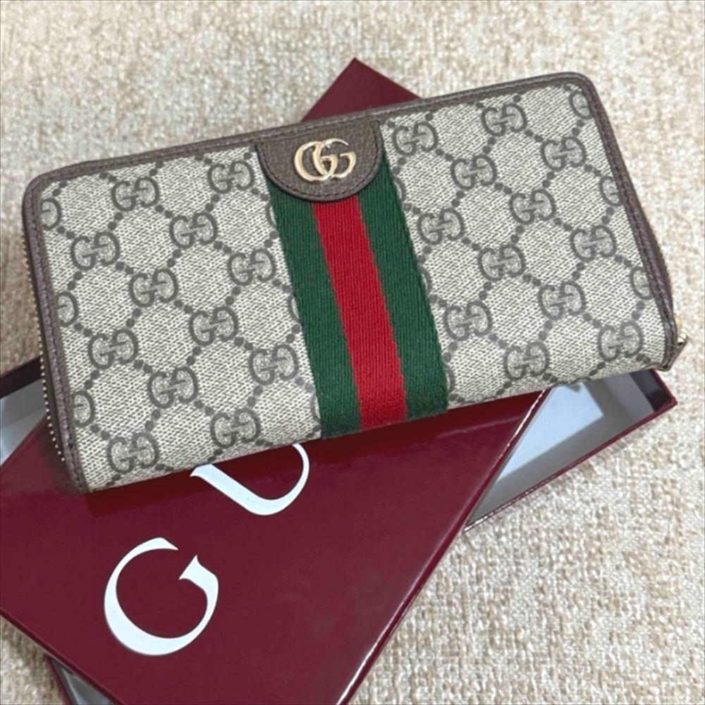 Gucci Ophidia Zip Wallet